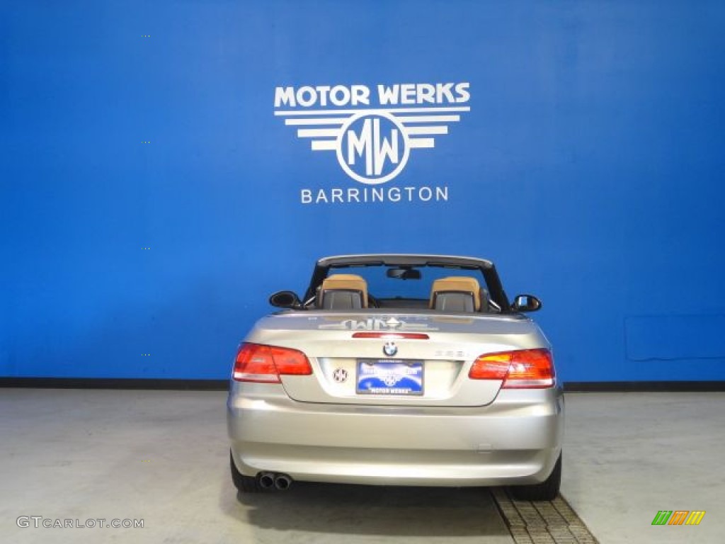 2007 3 Series 328i Convertible - Platinum Bronze Metallic / Saddle Brown/Black photo #6