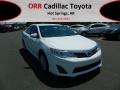 2012 Super White Toyota Camry L  photo #1