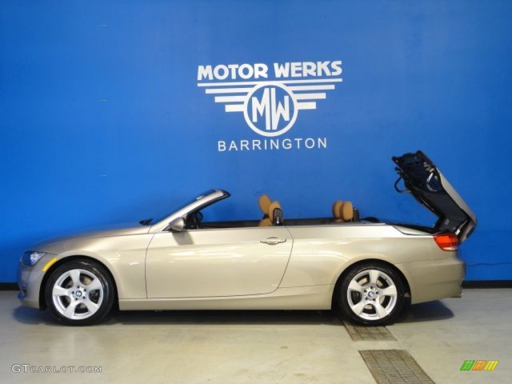 2007 3 Series 328i Convertible - Platinum Bronze Metallic / Saddle Brown/Black photo #9