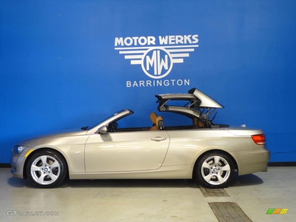 2007 3 Series 328i Convertible - Platinum Bronze Metallic / Saddle Brown/Black photo #11