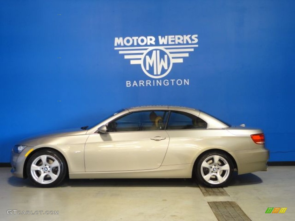 2007 3 Series 328i Convertible - Platinum Bronze Metallic / Saddle Brown/Black photo #12