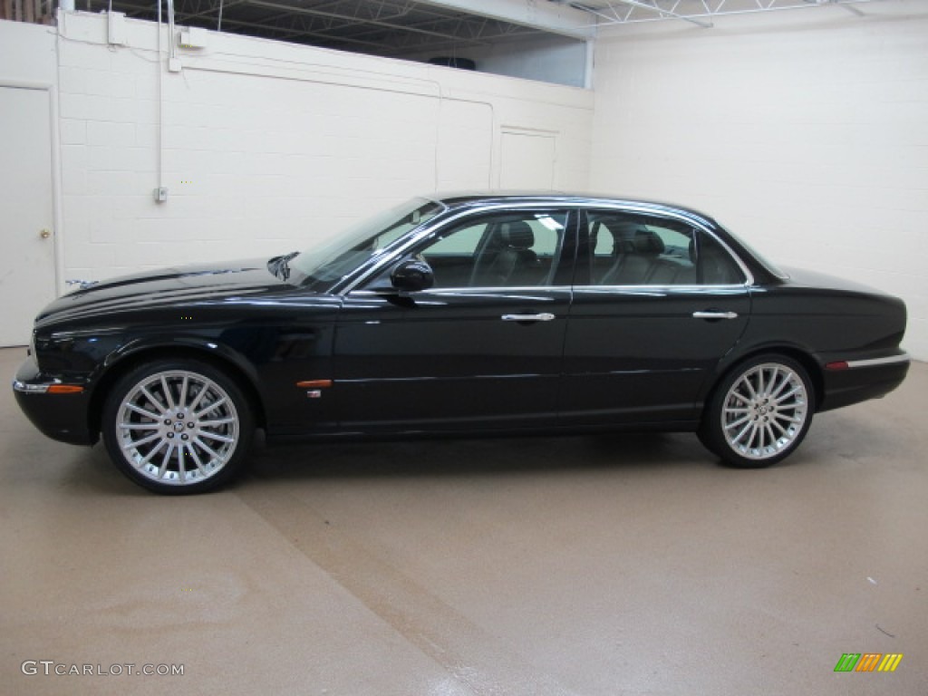 Ebony Black 2004 Jaguar XJ XJR Exterior Photo #68816876