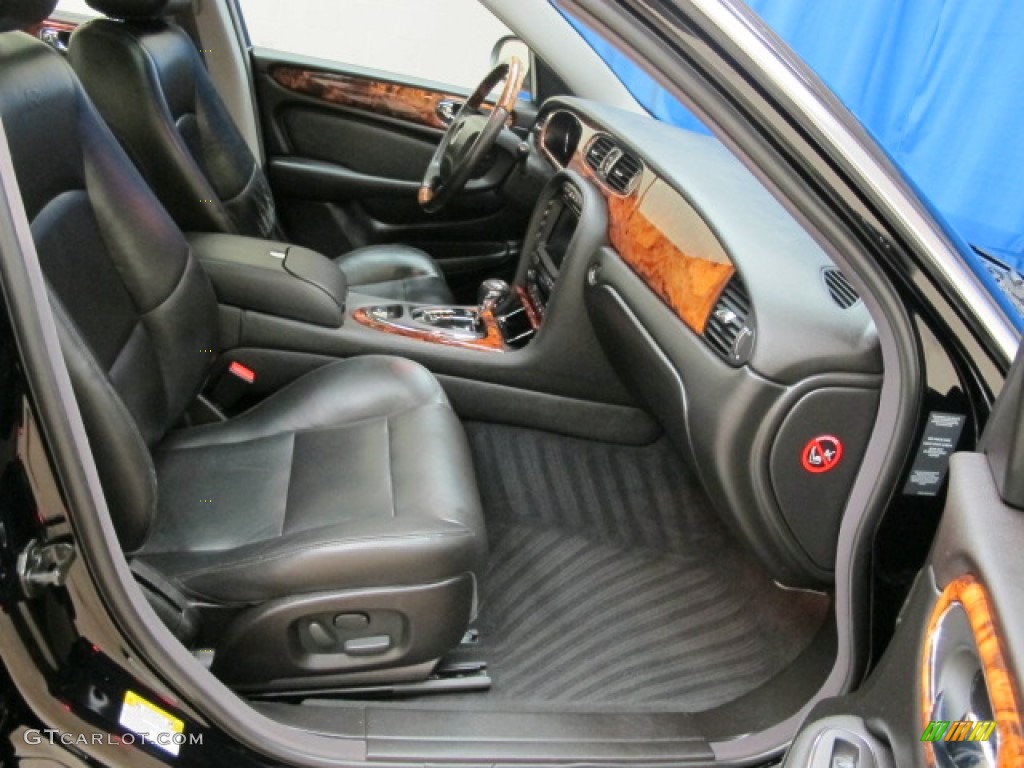 Charcoal Interior 2004 Jaguar XJ XJR Photo #68817038