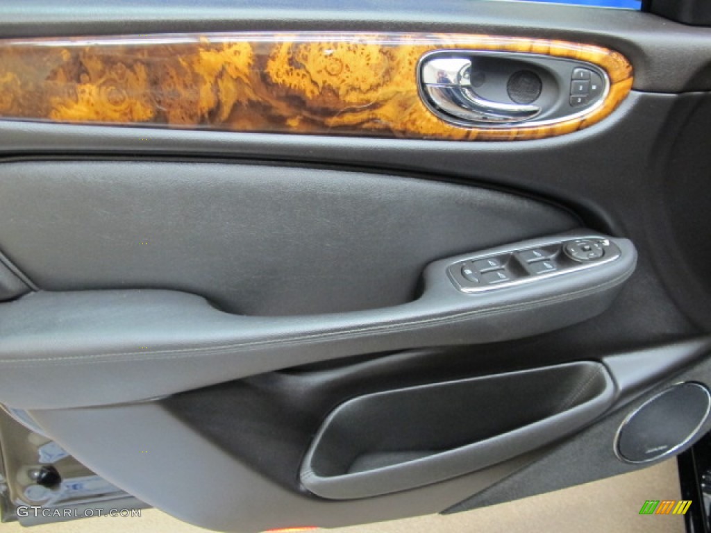 2004 Jaguar XJ XJR Charcoal Door Panel Photo #68817212