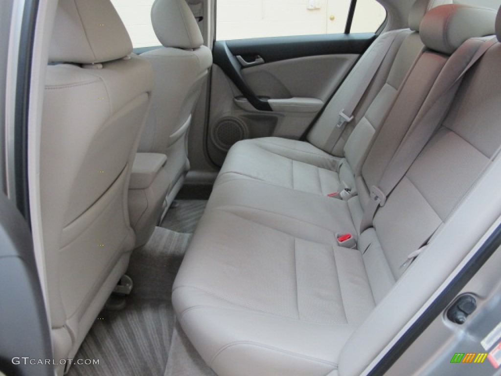 2009 Acura TSX Sedan Rear Seat Photo #68817692