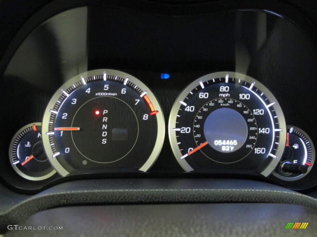 2009 Acura TSX Sedan Gauges Photo #68817776