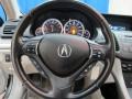 2009 Acura TSX Taupe Interior Steering Wheel Photo