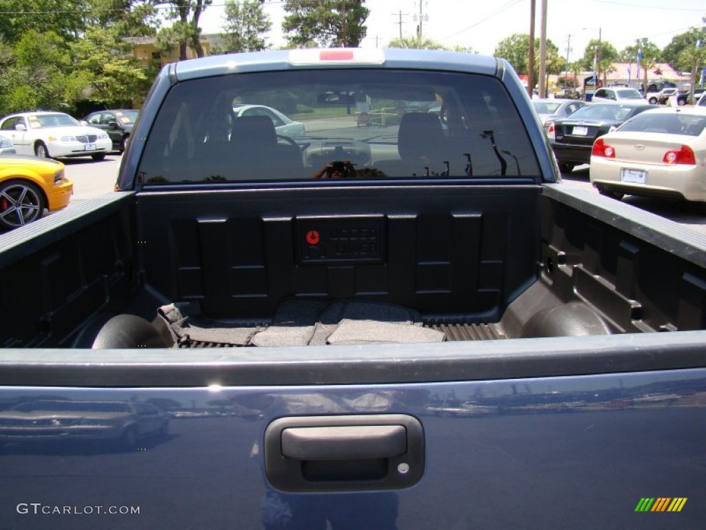 2004 F150 XLT SuperCrew - Medium Wedgewood Blue Metallic / Dark Flint photo #29