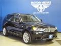 Black Sapphire Metallic - X3 xDrive 35i Photo No. 1