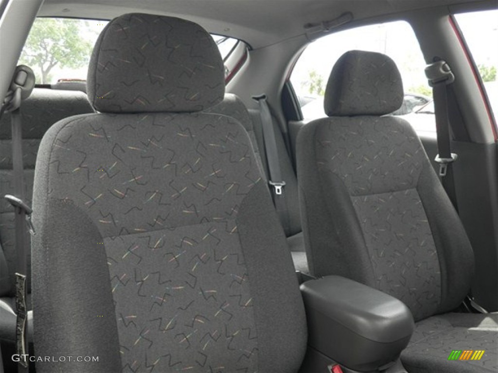 Gray Interior 2001 Kia Spectra GSX Sedan Photo #68818331