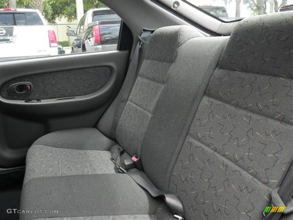 2001 Kia Spectra GSX Sedan Rear Seat Photos