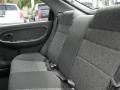 2001 Kia Spectra Gray Interior Rear Seat Photo