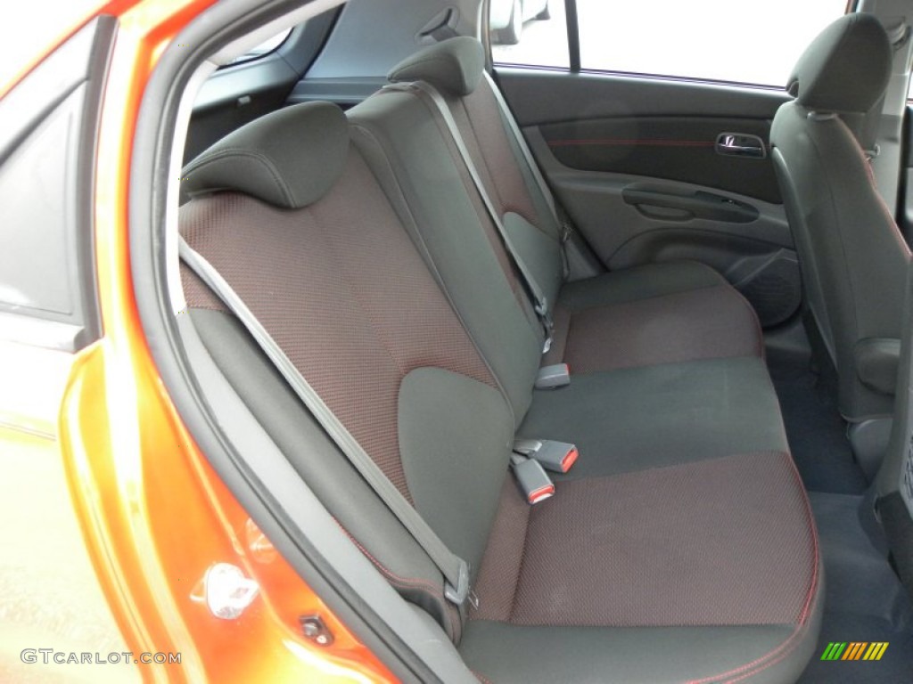 2010 Kia Rio Rio5 SX Hatchback Interior Color Photos