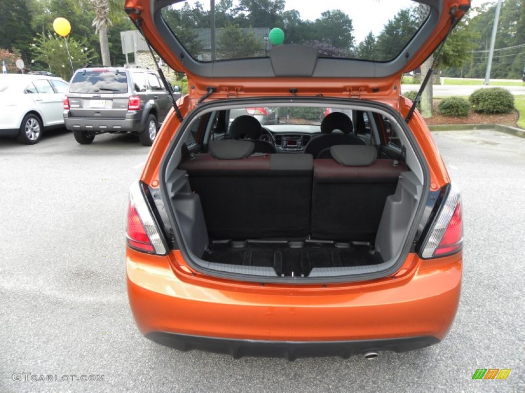 2010 Rio Rio5 SX Hatchback - Sunset Orange / Gray Sport Cloth photo #14