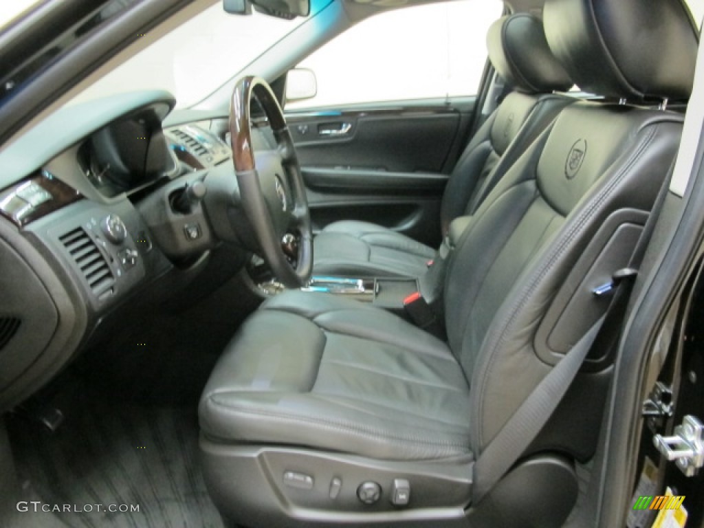Ebony Interior 2010 Cadillac DTS Standard DTS Model Photo #68819918