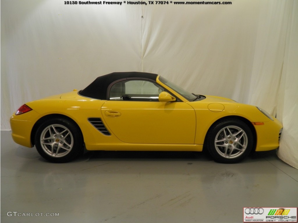 2009 Boxster  - Speed Yellow / Black photo #6