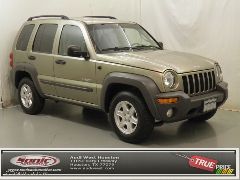 2004 Light Khaki Metallic Jeep Liberty Sport 68772030 Photo 28