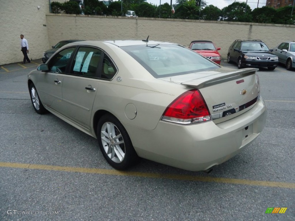 Gold Mist Metallic 2009 Chevrolet Impala LTZ Exterior Photo #68821925