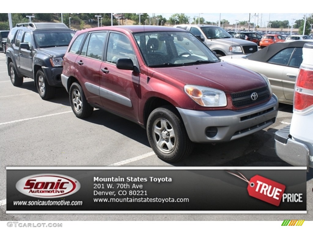 2005 RAV4 4WD - Salsa Red Pearl / Taupe photo #1