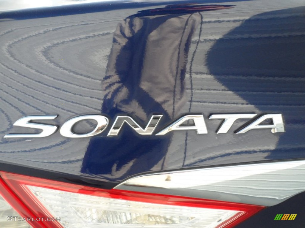 2011 Sonata Limited - Pacific Blue Pearl / Black photo #17