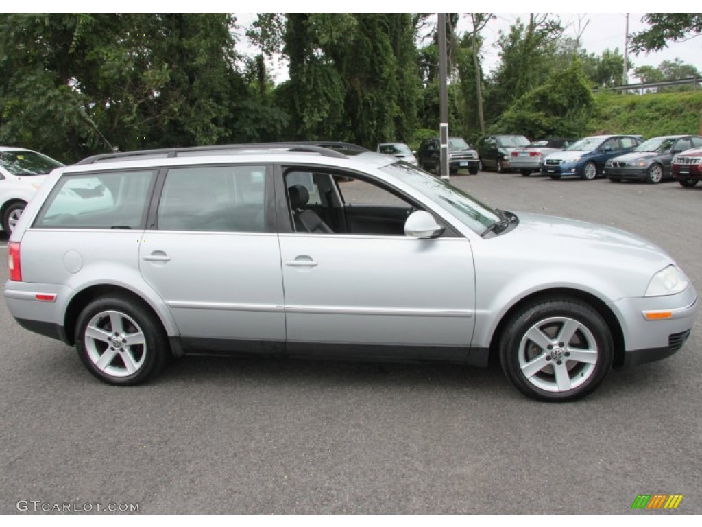 2004 Passat GLX 4Motion Wagon - Reflex Silver Metallic / Anthracite photo #4