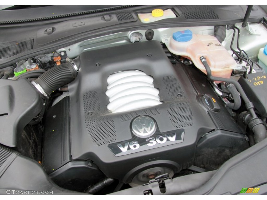 2004 Volkswagen Passat GLX 4Motion Wagon 2.8 Liter DOHC 30-Valve V6 Engine Photo #68823624
