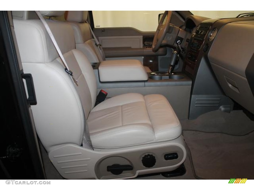 2004 F150 XLT SuperCab 4x4 - Black / Black/Medium Flint photo #14