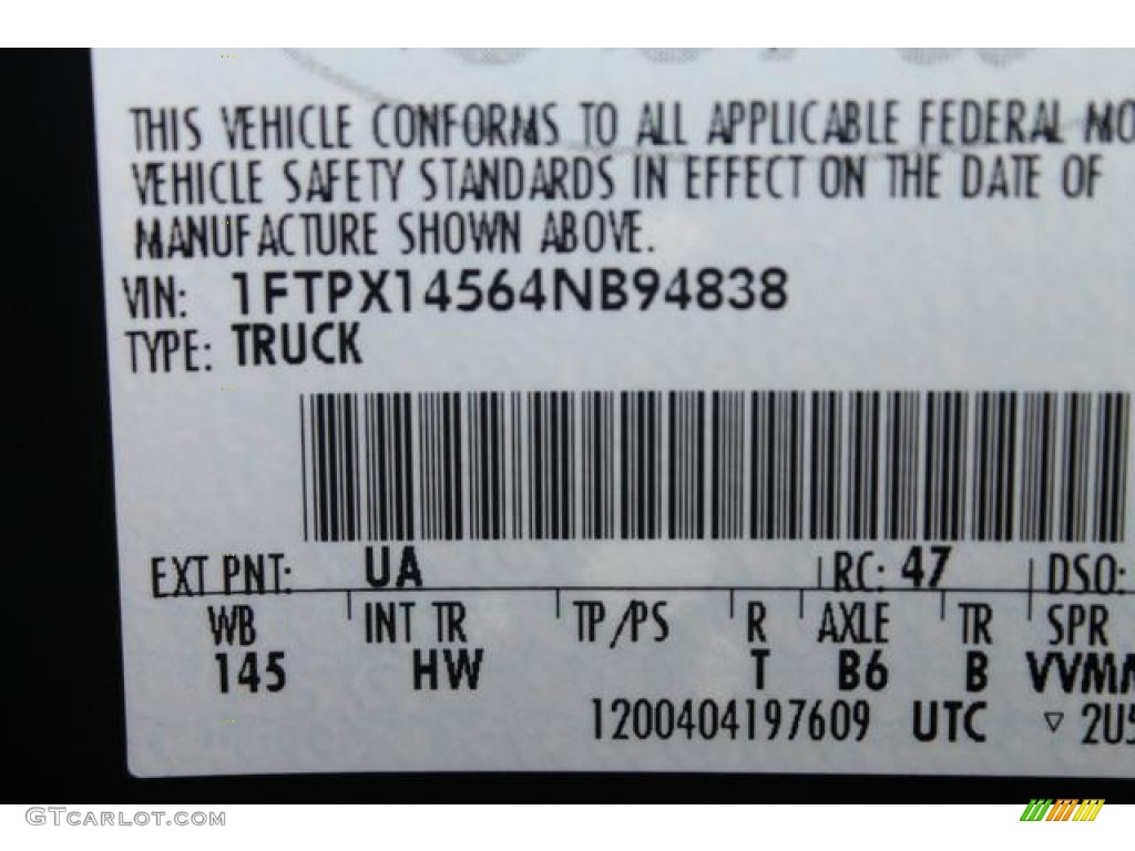 2004 F150 XLT SuperCab 4x4 - Black / Black/Medium Flint photo #23