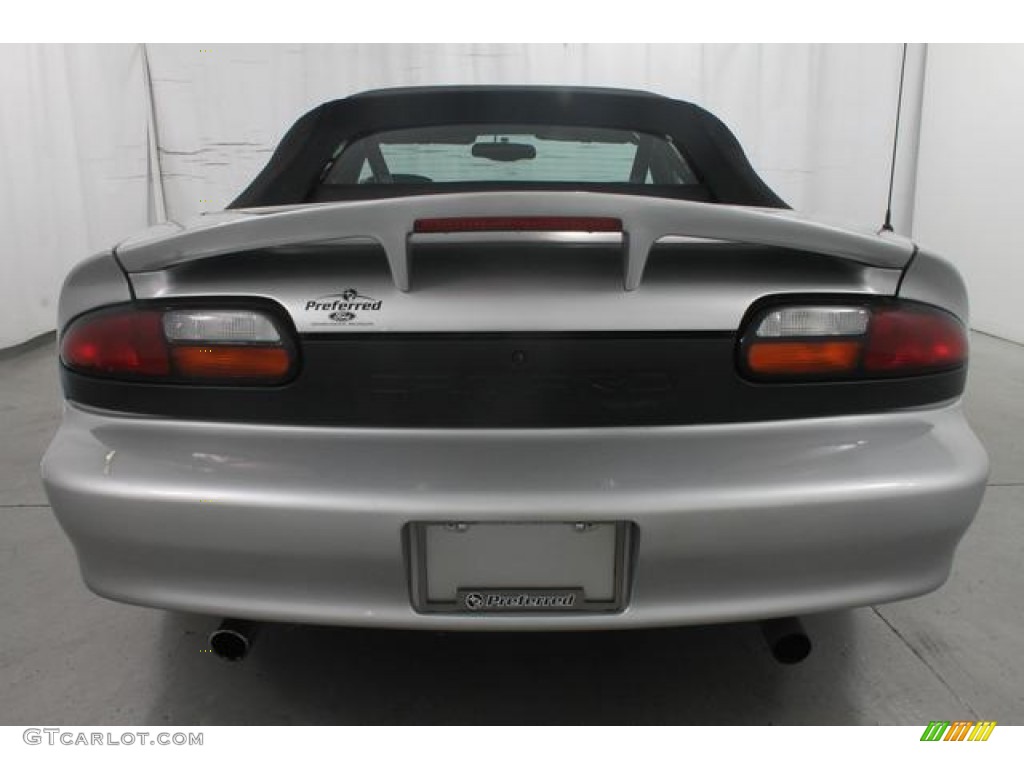 2000 Camaro Z28 Convertible - Sebring Silver Metallic / Ebony photo #7