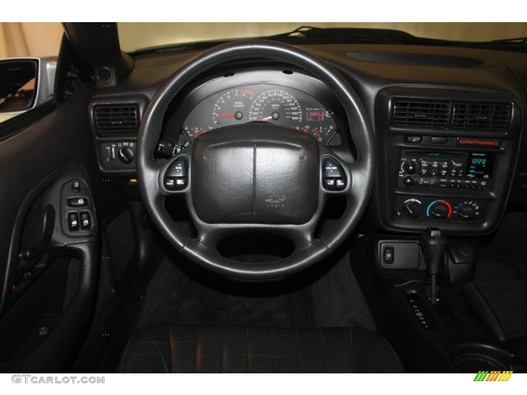 2000 Camaro Z28 Convertible - Sebring Silver Metallic / Ebony photo #12