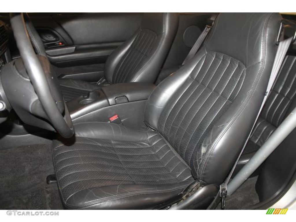 Ebony Interior 2000 Chevrolet Camaro Z28 Convertible Photo #68824700