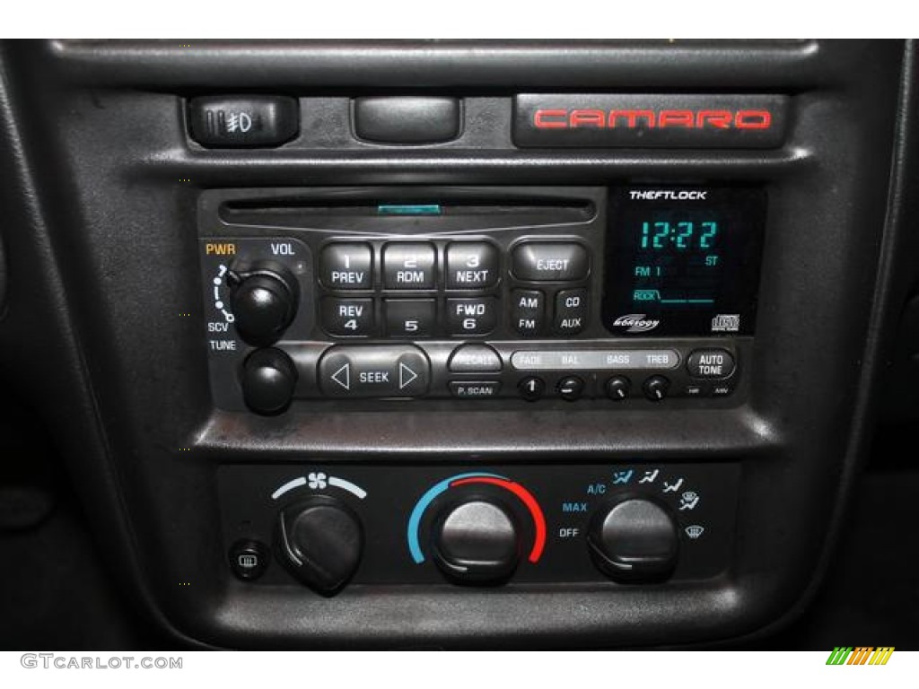 2000 Chevrolet Camaro Z28 Convertible Audio System Photos