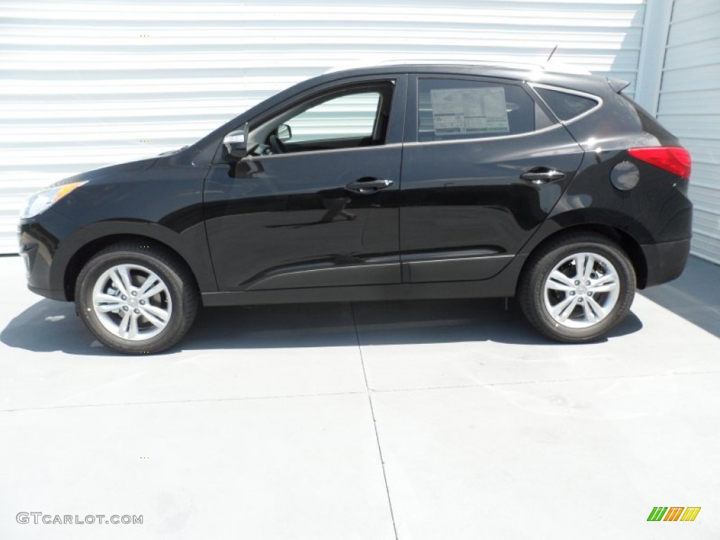 2013 Tucson GLS - Ash Black / Black photo #5