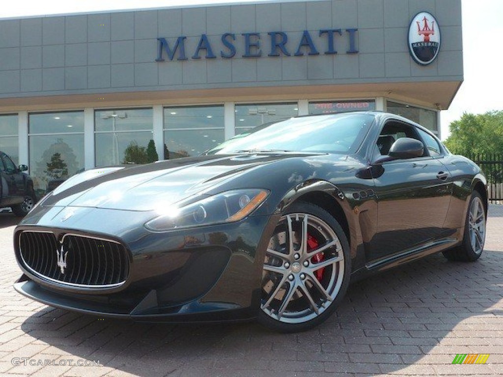 2012 GranTurismo MC Coupe - Nero Carbonio (Black Metallic) / Nero photo #1