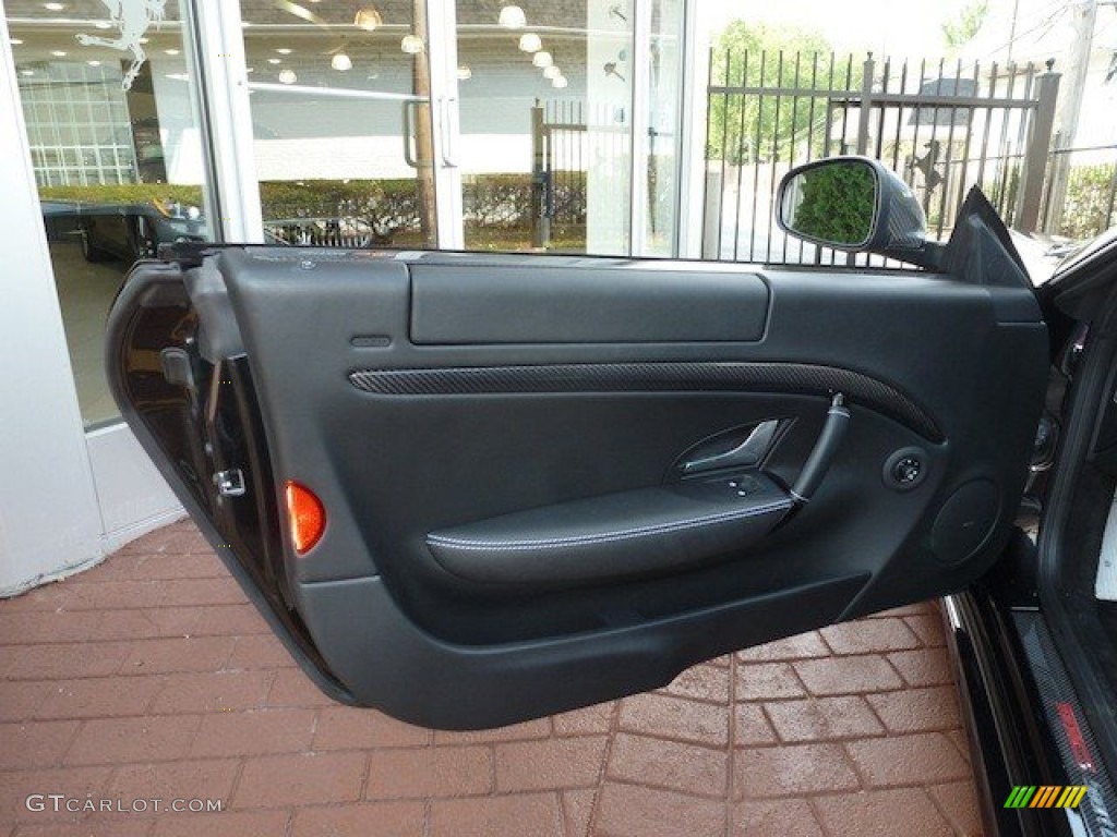 2012 Maserati GranTurismo MC Coupe Nero Door Panel Photo #68825231