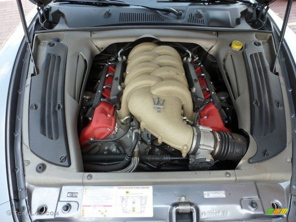 2004 Maserati Coupe Cambiocorsa 4.2 Liter DOHC 32-Valve V8 Engine Photo #68825414