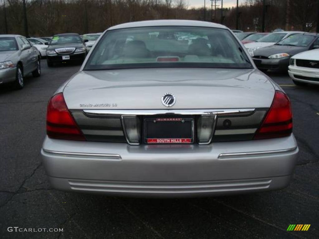 2009 Grand Marquis LS - Silver Birch Metallic / Medium Light Stone photo #3