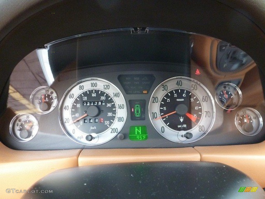 2004 Maserati Coupe Cambiocorsa Gauges Photo #68825474
