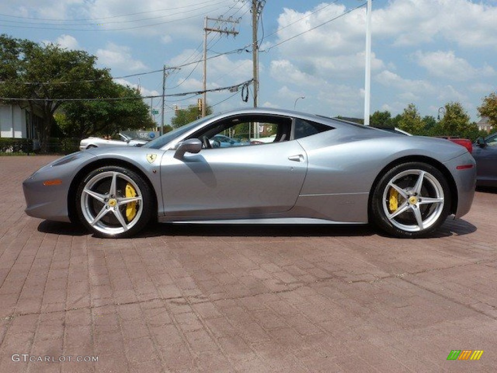 Grigio Titanio (Grey Metallic) 2012 Ferrari 458 Italia Exterior Photo #68825564