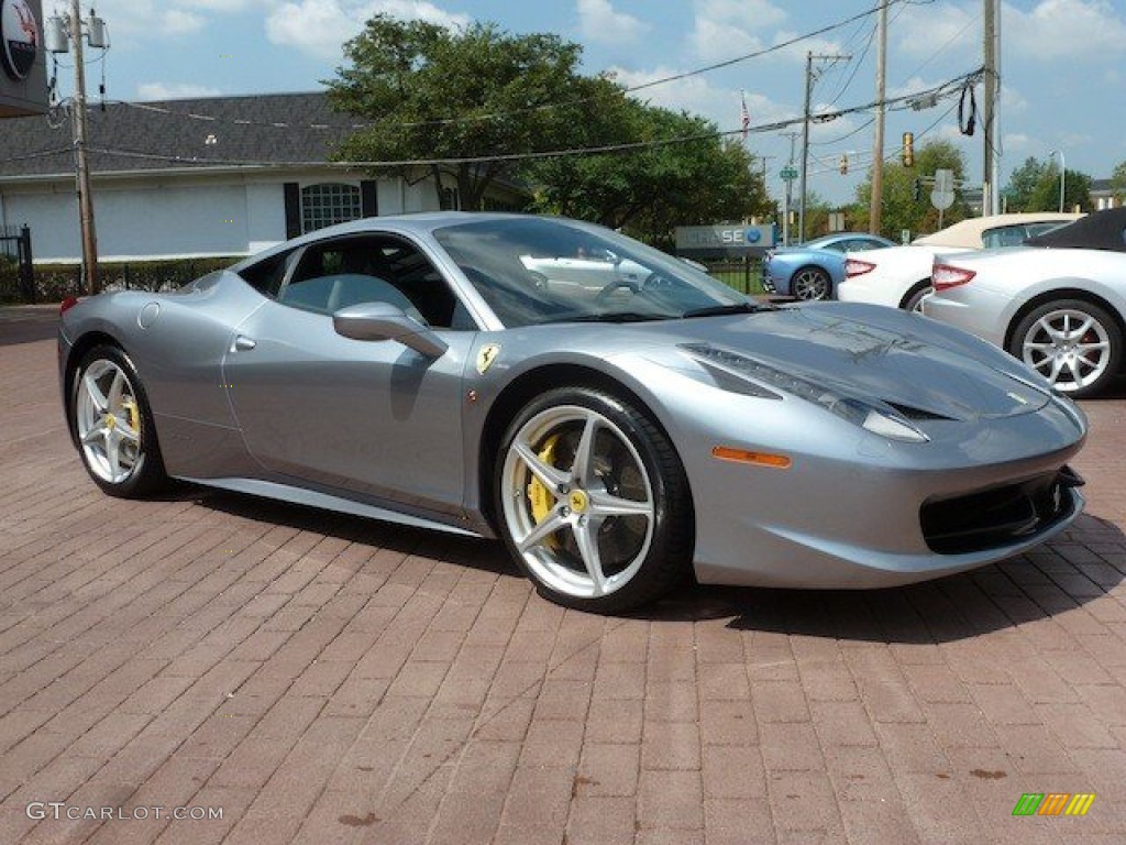 Grigio Titanio (Grey Metallic) 2012 Ferrari 458 Italia Exterior Photo #68825603