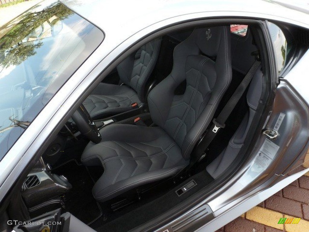 Charcoal Interior 2012 Ferrari 458 Italia Photo #68825657