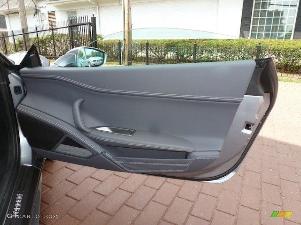 2012 Ferrari 458 Italia Charcoal Door Panel Photo #68825708