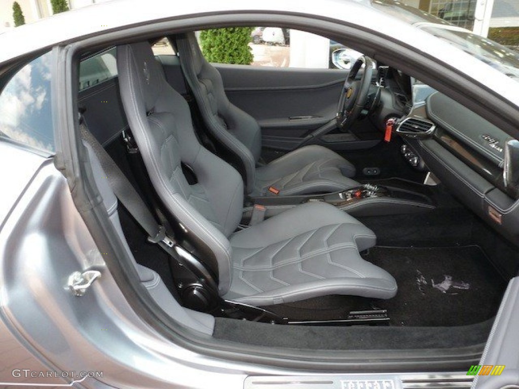 Charcoal Interior 2012 Ferrari 458 Italia Photo #68825720