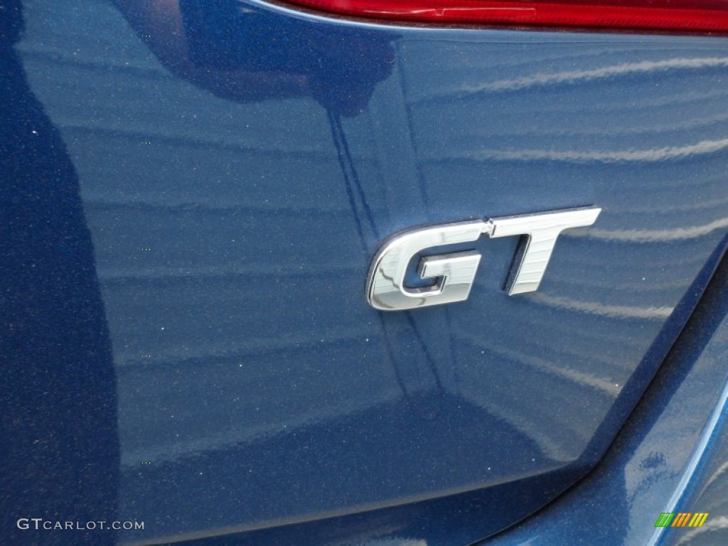 2013 Elantra GT - Atlantic Blue / Black photo #14