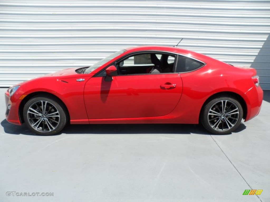 2013 FR-S Sport Coupe - Firestorm Red / Black/Red Accents photo #5
