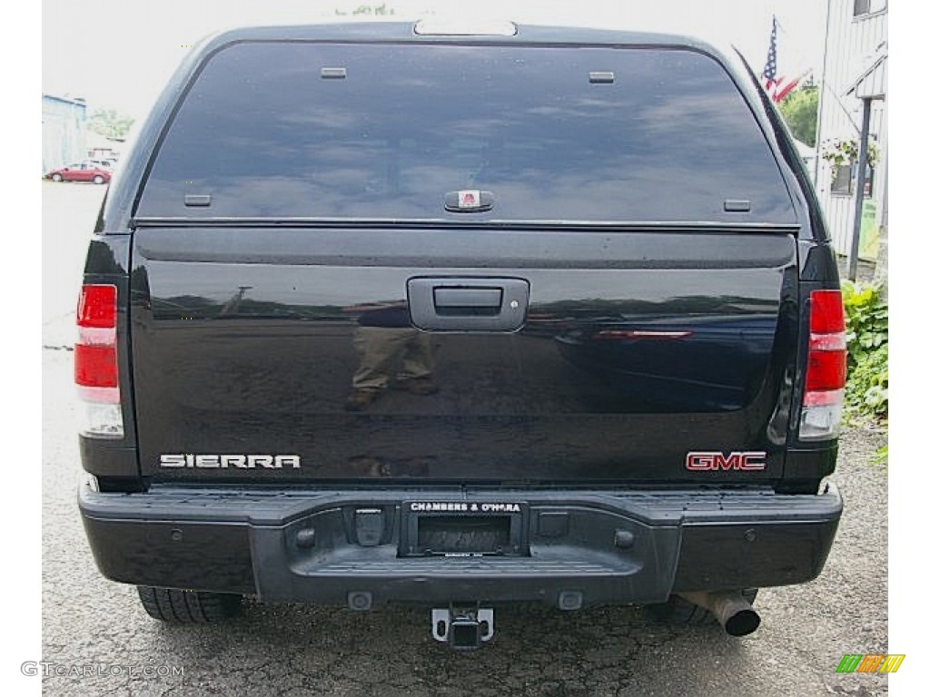 2008 Sierra 1500 Denali Crew Cab AWD - Onyx Black / Ebony photo #11