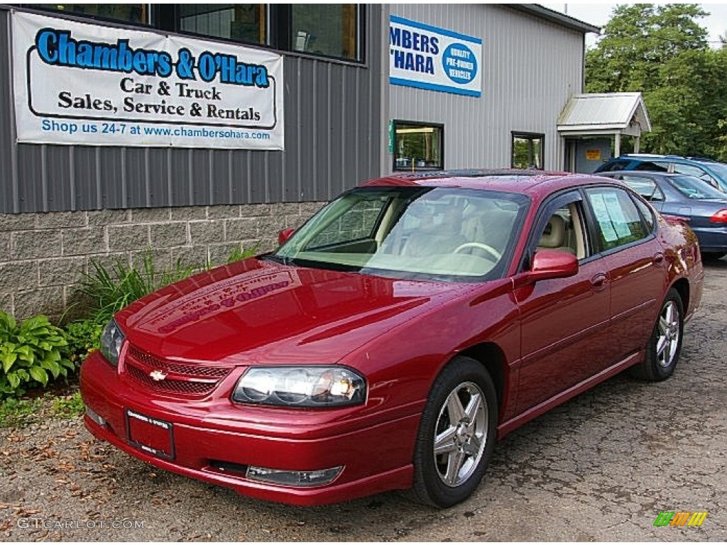 2005 Sport Red Metallic Chevrolet Impala Ss Supercharged