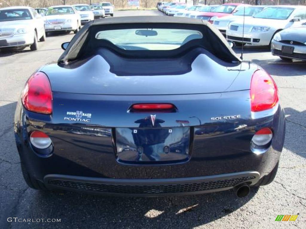2006 Solstice Roadster - Deep Blue / Steel/Sand photo #3