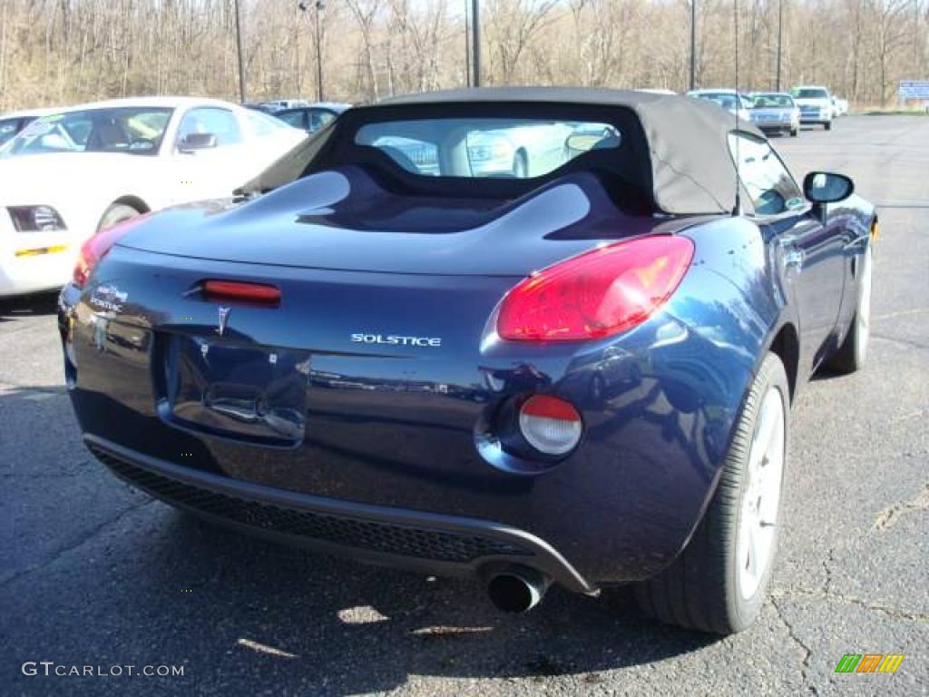2006 Solstice Roadster - Deep Blue / Steel/Sand photo #4