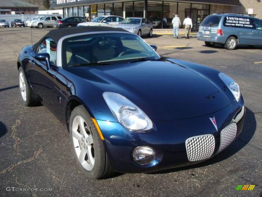 2006 Solstice Roadster - Deep Blue / Steel/Sand photo #5